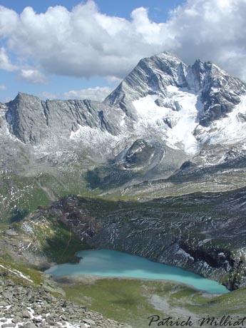 Pralognan Le lac blanc